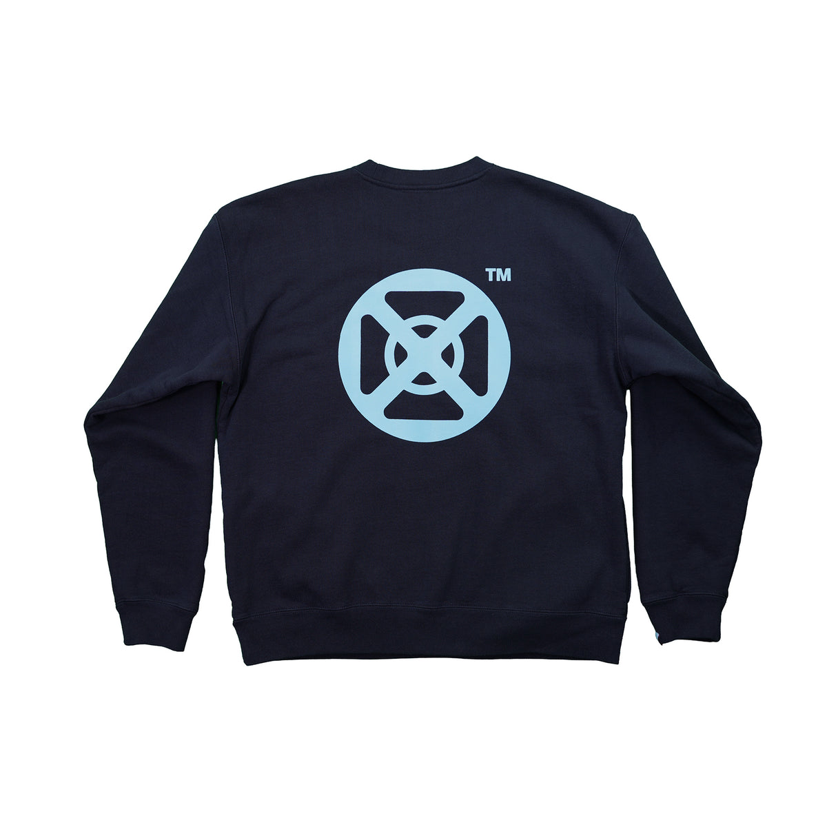 GOD BRIDGE Signature Logo Crewneck Sweatshirt – Black