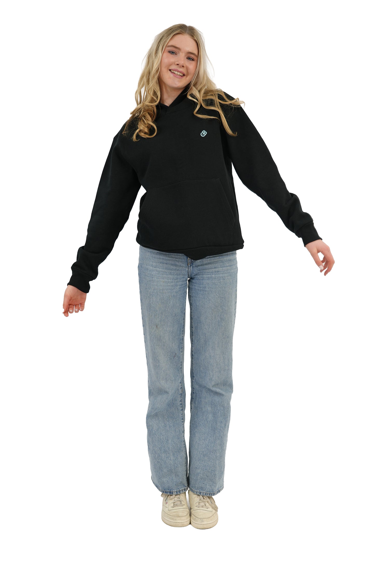 GOD BRIDGE Signature Logo Crewneck Sweatshirt – Black